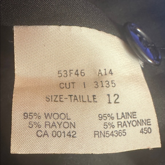 Bianca Brown Tweed Blazer Size 12 - Picture 15 of 16